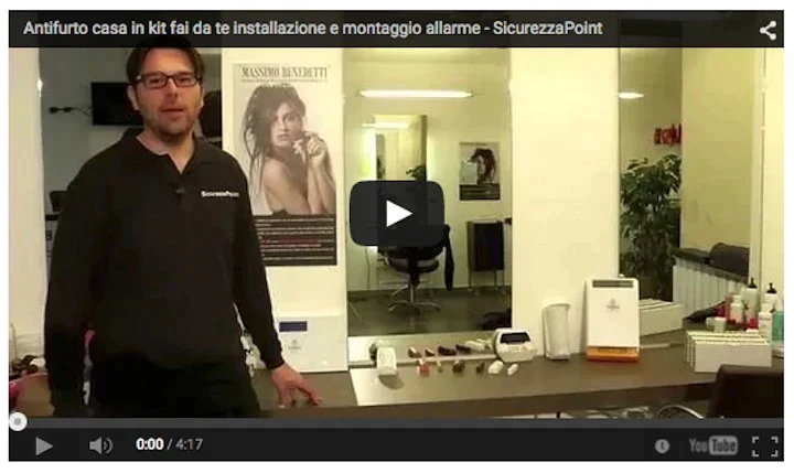 Installatore allarme antifurto Lucca e Toscana tutta