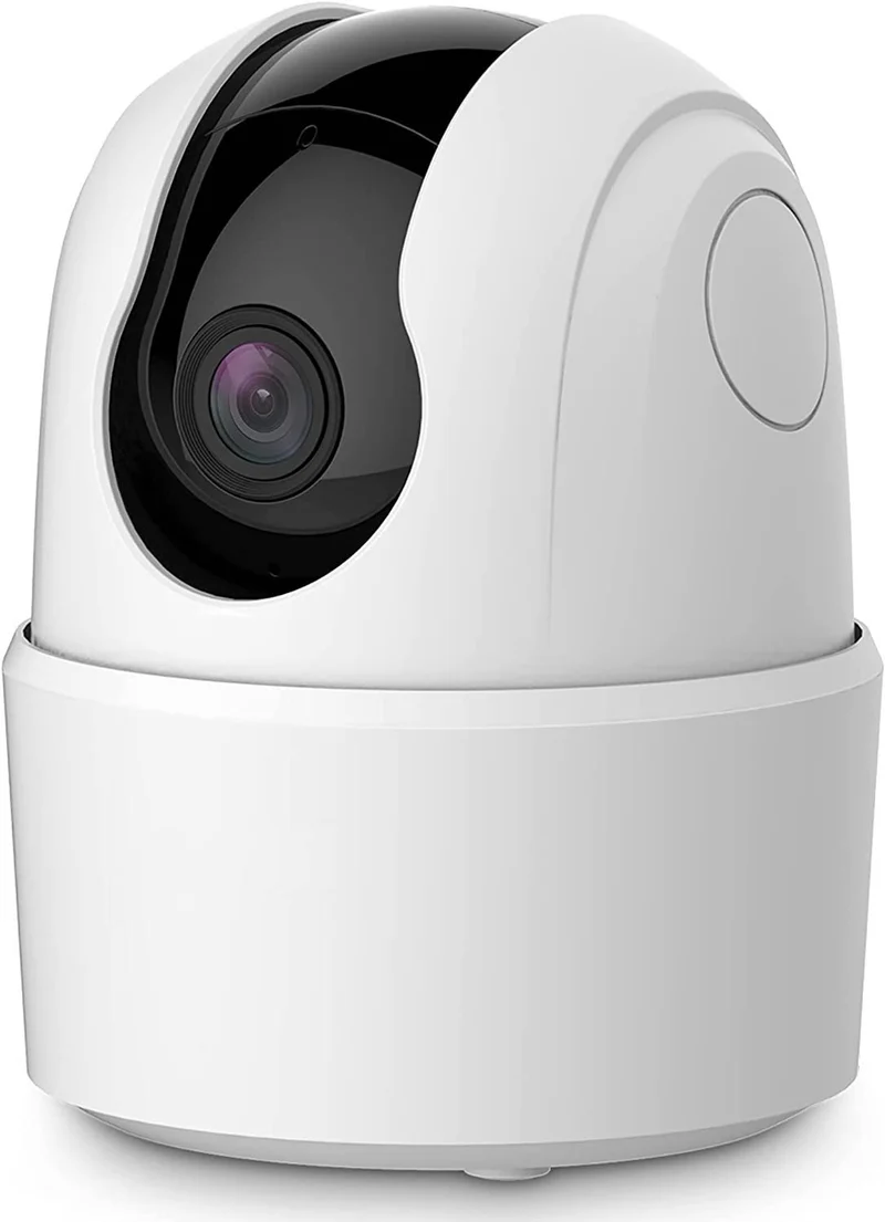 Telecamera Wi-Fi Interno Alexa Rilevamento Umano Audio Bidirezionale con Sirena