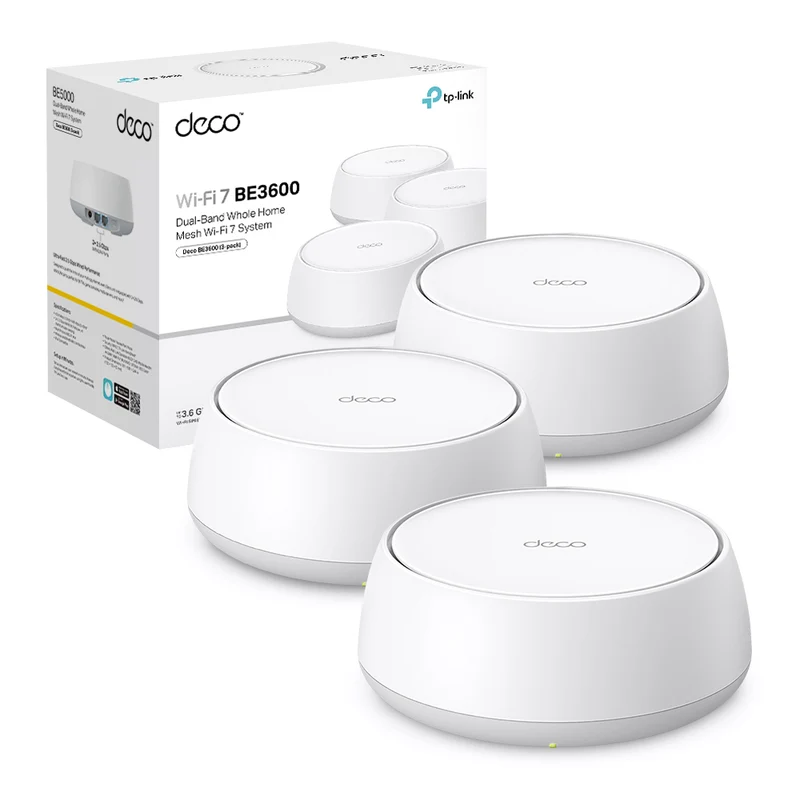 Deco BE3600 Sistema Mesh Wi-Fi 7 BE3600Mbps, 3pz
