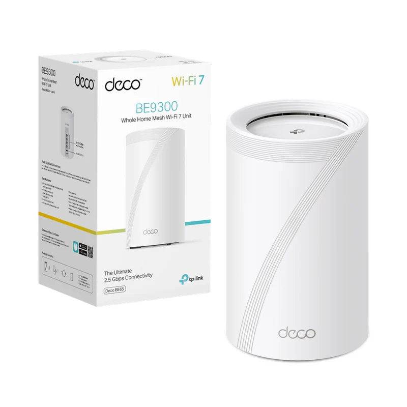 Deco BE65 Sistema Mesh Wi-Fi 7 BE9300Mbps, 1pz