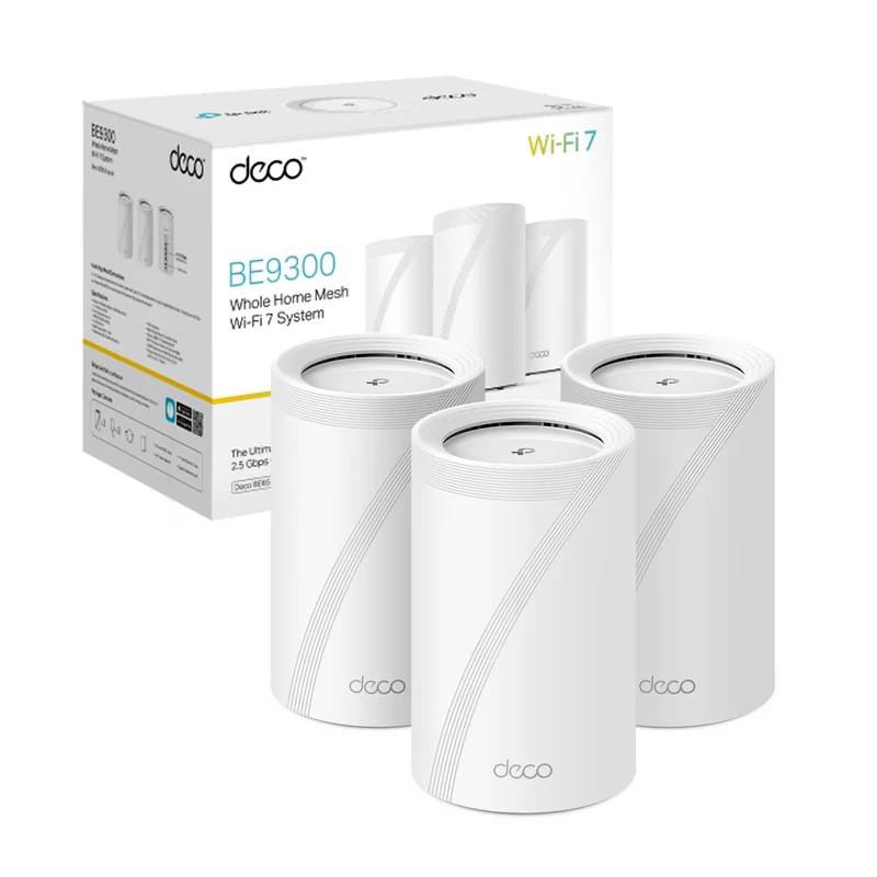 Deco BE65 Sistema Mesh Wi-Fi 7 BE9300Mbps, 3pz