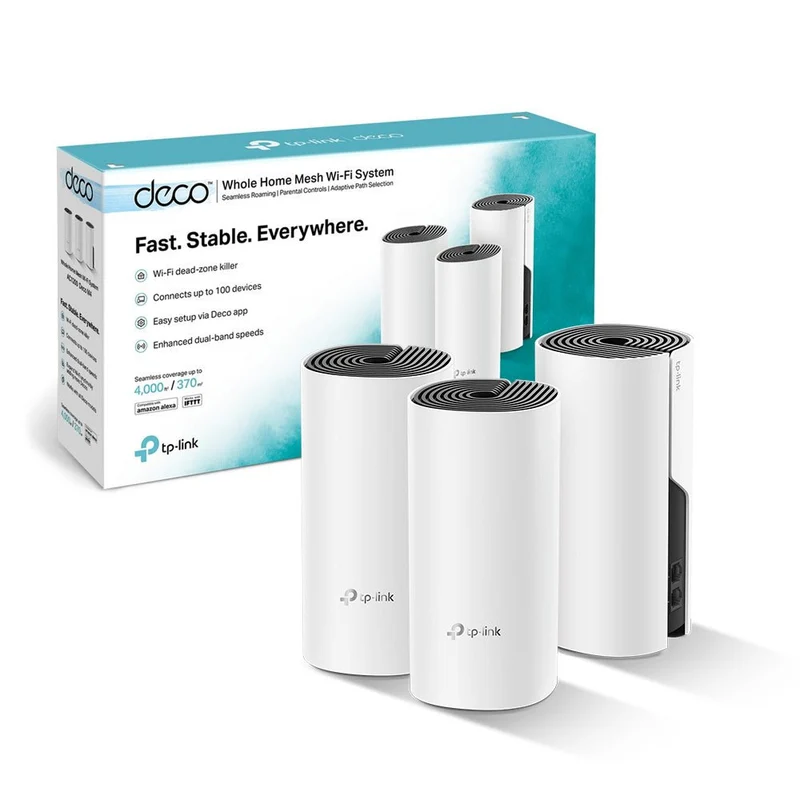 Deco M4 Sistema Mesh Wi-Fi AC1200Mbps, 3pz