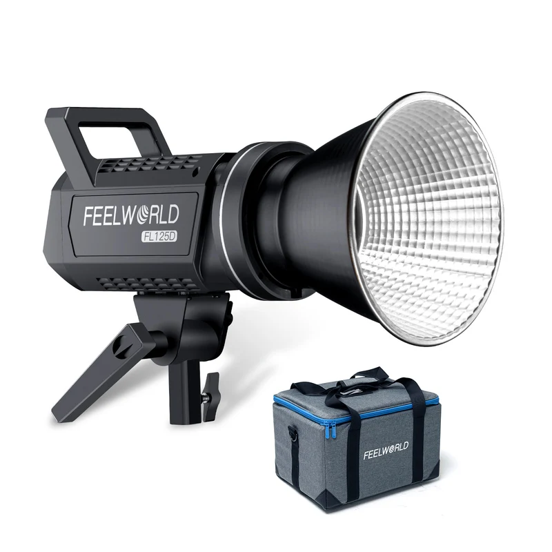 FEELWORLD FL125D 125W 5600K Luce diurna Point Source Studio Video Light Controllo APP