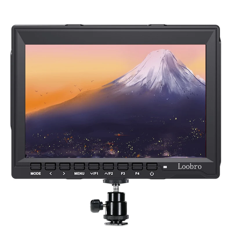 Loobro 7 pollici DSLR Camera Monitor LCD da campo HD Video Assist