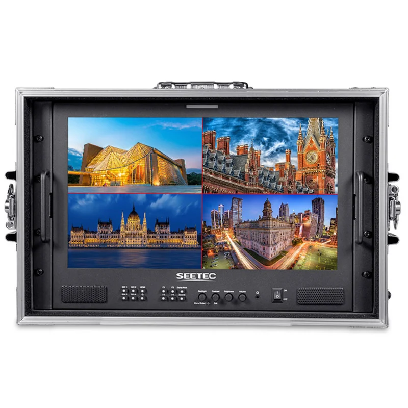 SEETEC ATEM173S-CO 17.3 pollici 1920 x 1080 continua Broadcast Monitor LUT Waveform HDMI 4 SDI In Out