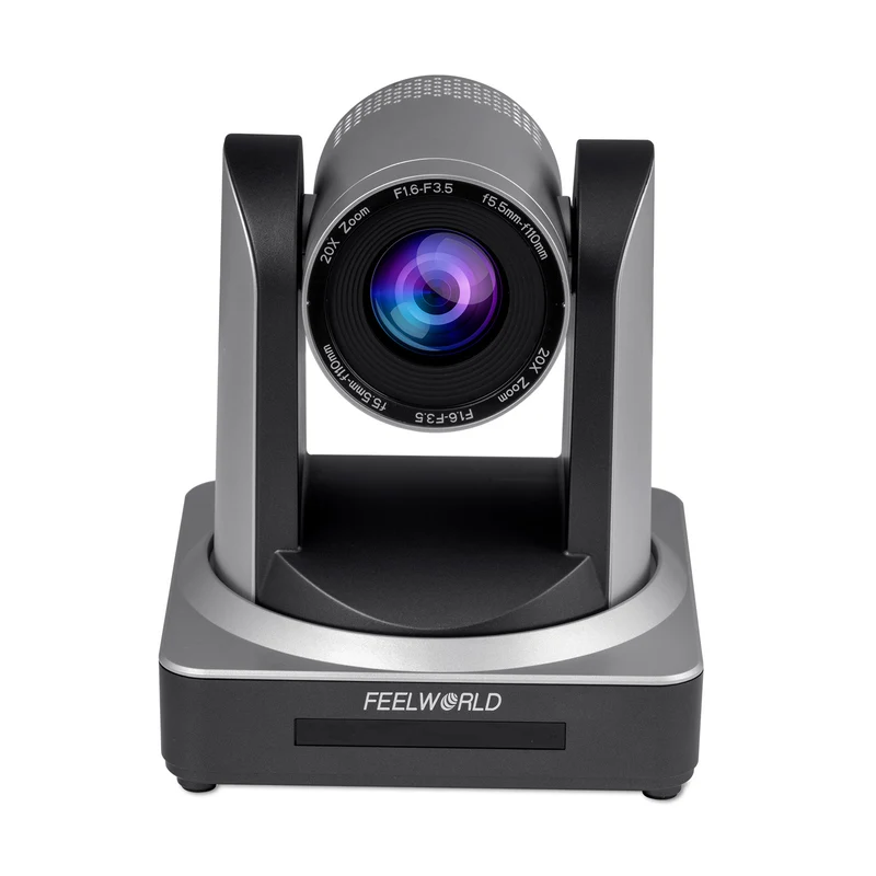 FEELWORLD POE20X Telecamera PTZ per streaming live IP HDMI 3G-SDI simultanea con zoom 20X PoE supportato