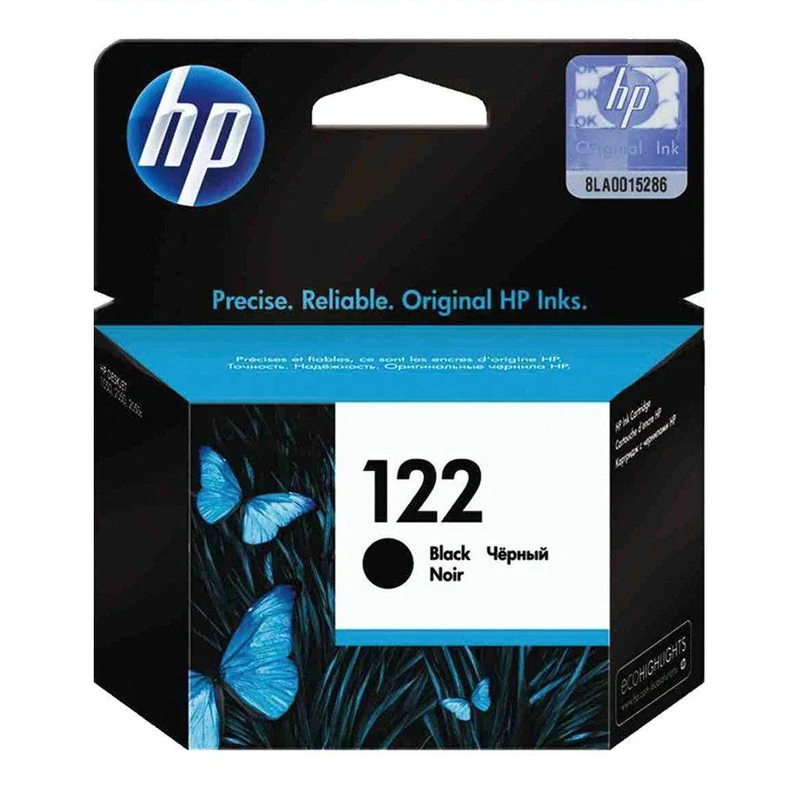 HP Cartucho de Tinta Original Negra 122 (CH561HL)