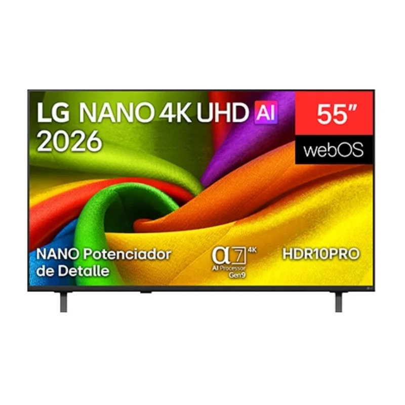 LG Pantalla 55" Nano 4K UHD AI Smart NU850, 55NU850BPSA