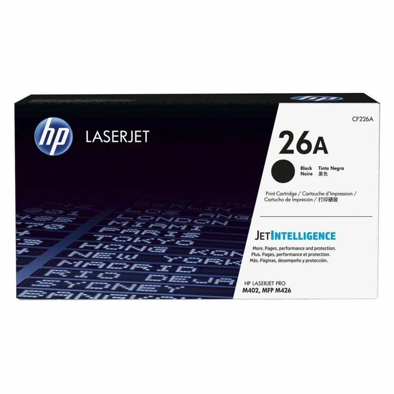 HP Toner Negro 26A (CF226A) 3,100 Páginas
