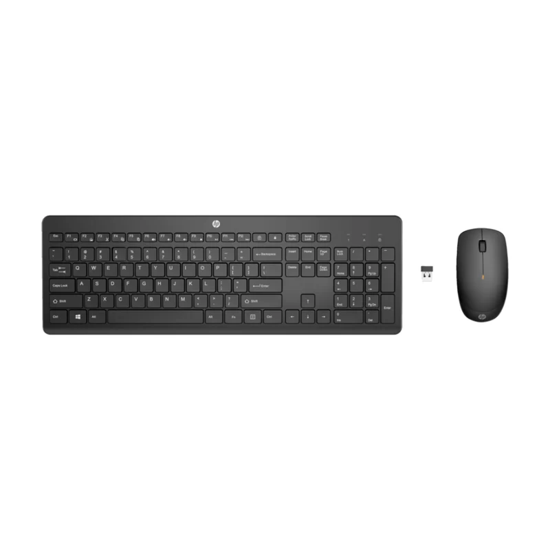 HP Set Teclado y Mouse Inalámbrico 235 en Inglés, 1Y4D0UT#ABA