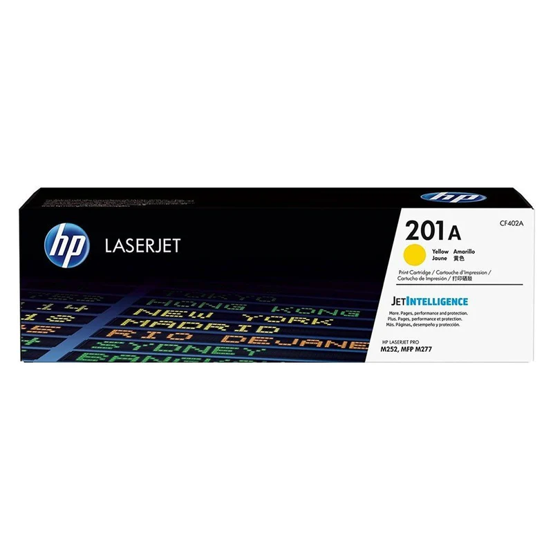 HP Tóner Amarillo 201A (CF402A)1,400 Páginas