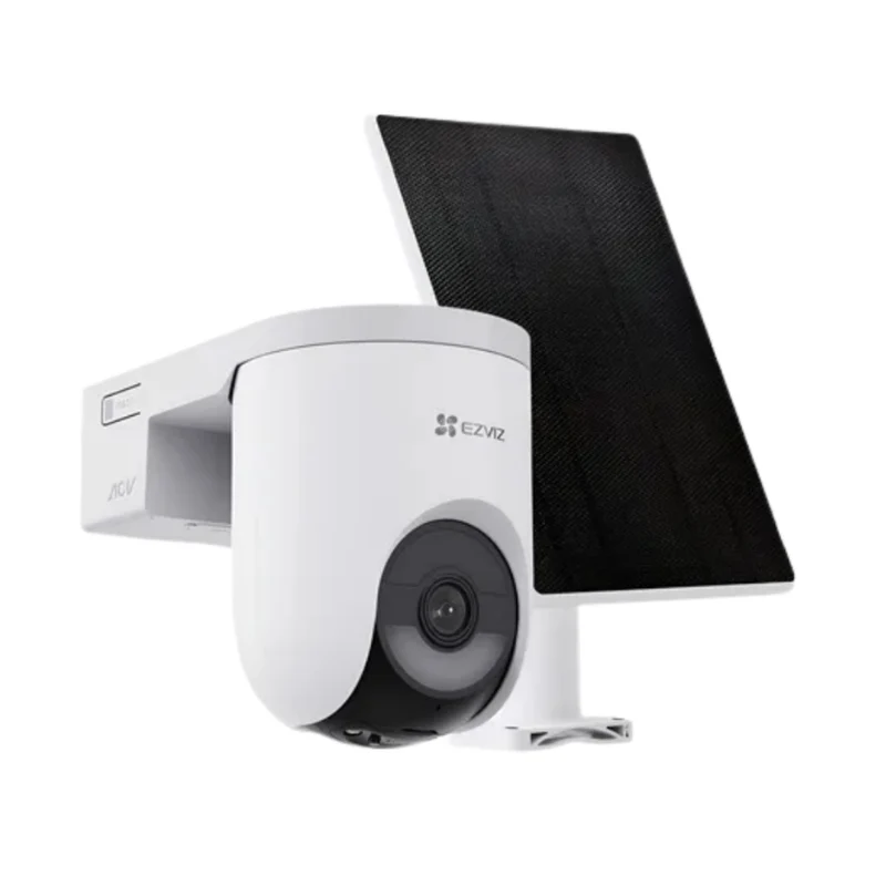 EZVIZ Kit de Cámara de Seguridad HB8 Lite 4G y Wifi + Panel Solar 5W, CS-HB8c/SP-R100(4MPW4GA)