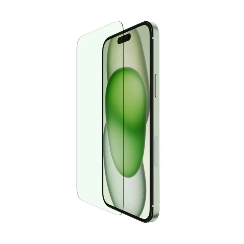Belkin Protector de Pantalla UltraGlass 2 con Filtro de Luz Azul para iPhone 16 Plus / iPhone 15 Plus / iPhone 14 Pro Max, OVA140zz