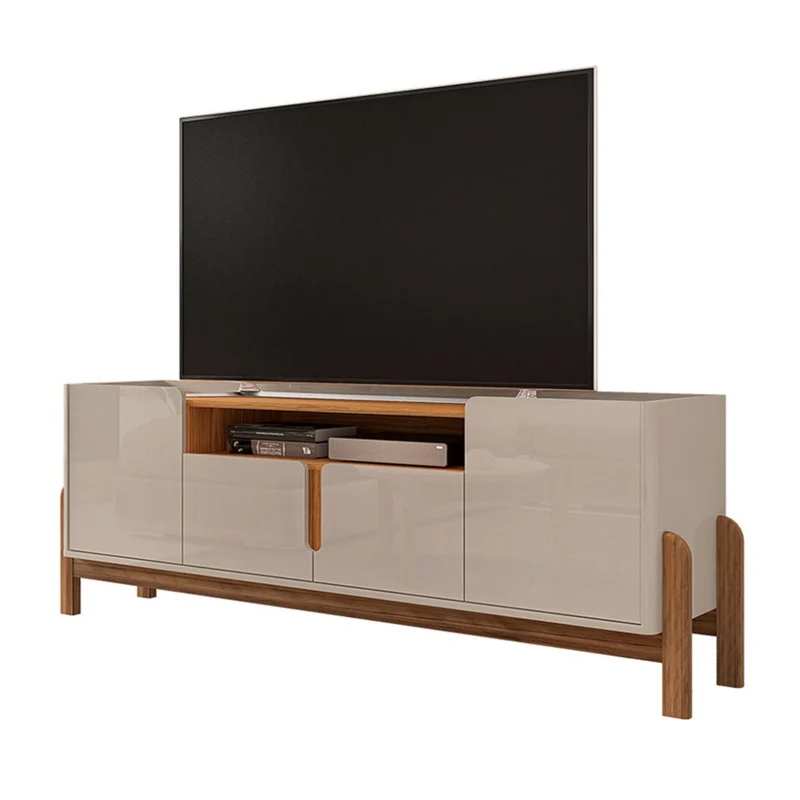 Tokoa Mesa para TV con 4 Puertas 170cm Off White (11080344)