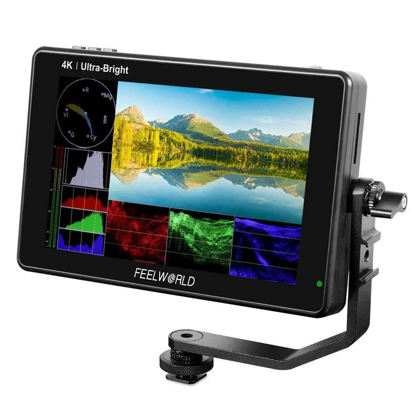 FEELWORLD LUT7 PRO 7 pollici 2200nits Fotocamera DSLR Monitor da campo LUT Touch F970 Kit esterno HDMI