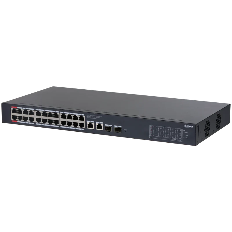 Switch Gigabit desktop gestito nel cloud a 4228 porte DAHUA CS24-240GT-28 con PoE a 24 porte