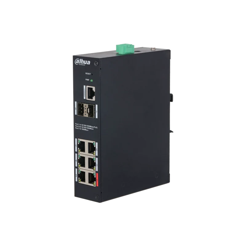 Switch Gigabit rinforzato gestito a 4208 porte DAHUA HS4-90GT-8 con PoE a 4 porte