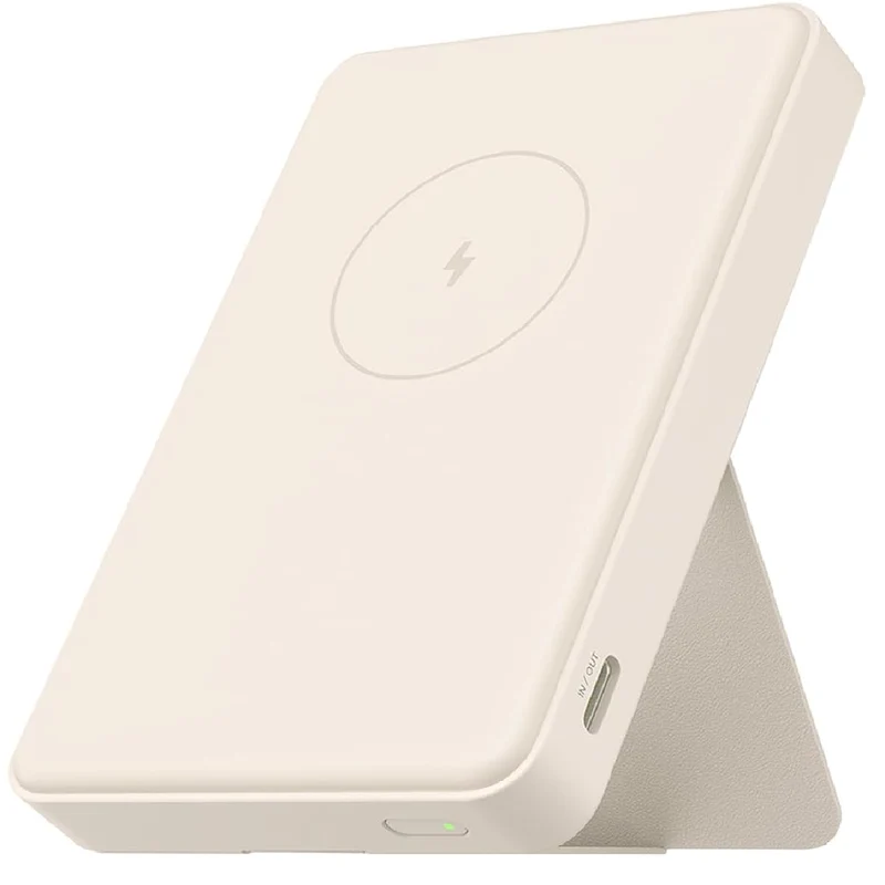 Xiaomi Mi Magnetic Powerbank Essential 6000mAh Com MagSafe Wireless IPhone Beige