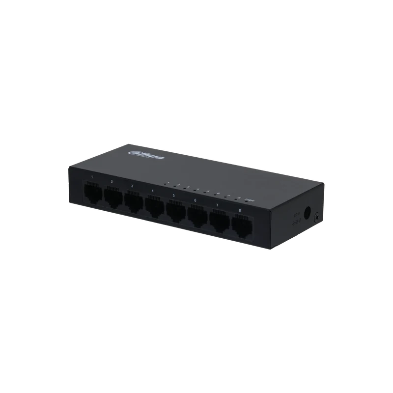 Switch Gigabit non gestito a 3008 porte DAHUA PFS8-8GT
