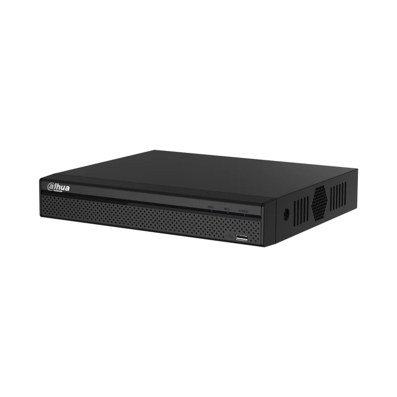 Videoregistratore di rete compatto DAHUA NVR4104/4108HS-P-4KS2 4/8 canali 1U 4PoE 4K&H.265 Lite