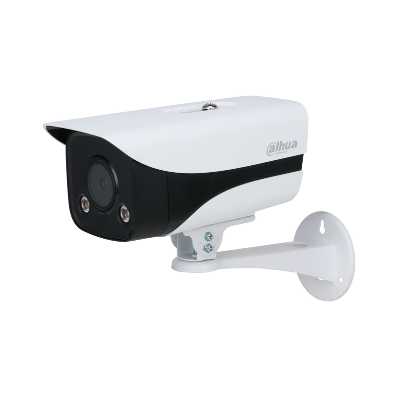 DAHUA IPC-HFW2239M-AS-LED-B-S2 Telecamera di rete bullet a colori a focale fissa da 2 MP Lite