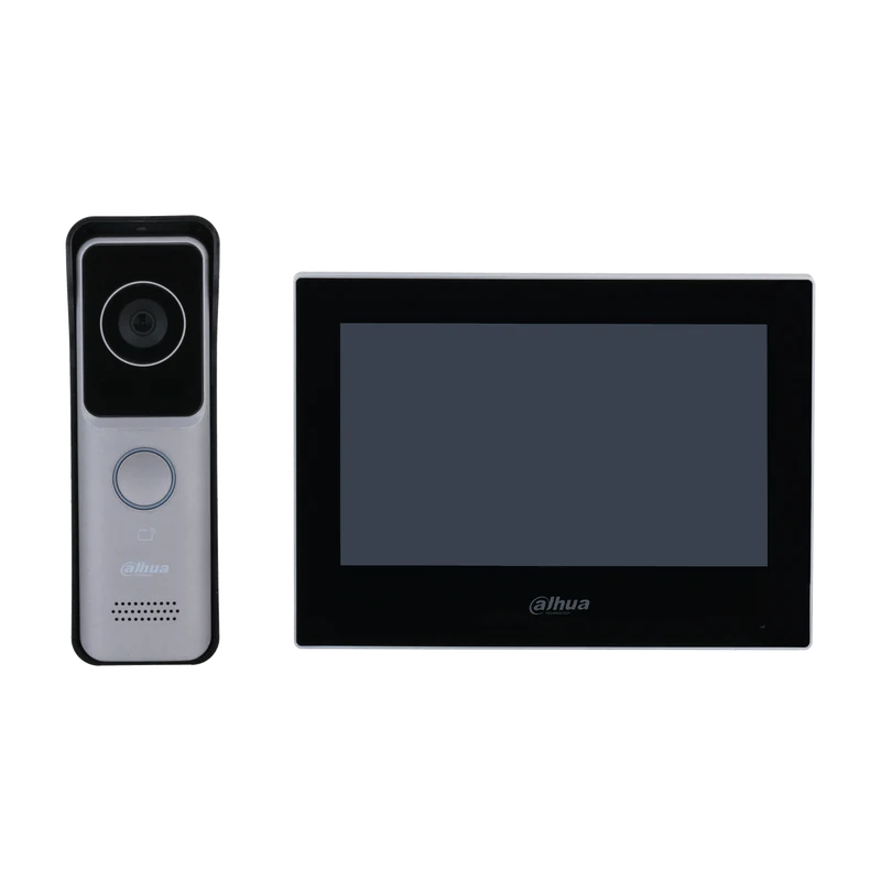 Stazione porta villa Wi-Fi DAHUA KTW02 e monitor interno IP