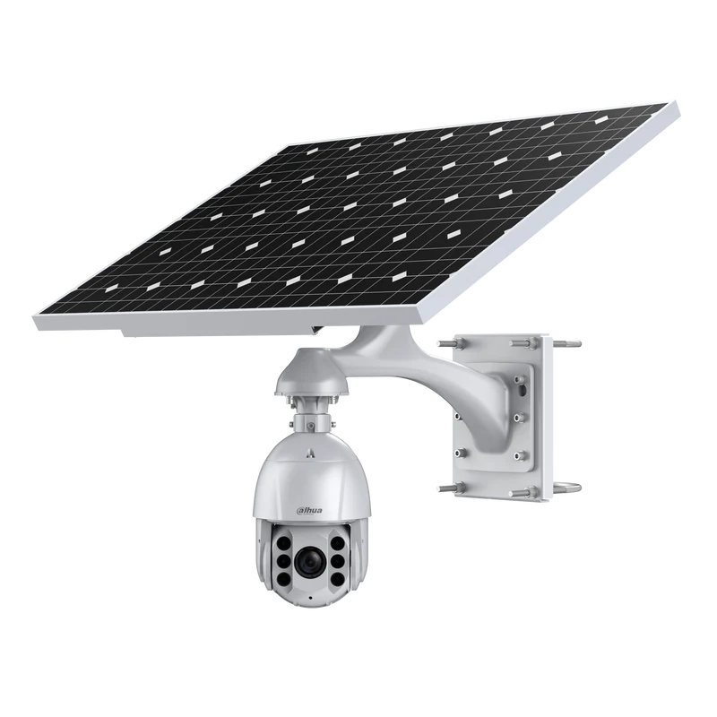 DAHUA KIT/DH-PFM378-B125-CB/DH-SD6C3432XB-HNR-AGQ-PV/DH-PFB301C/PFA111 Sistema di monitoraggio solare integrato (senza batteria al litio)