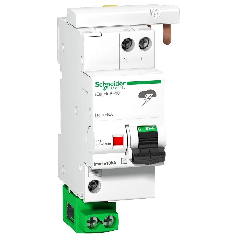 Interruttore SPD Integrato Schneider iQuick 1P+N 5kA – A9L16617