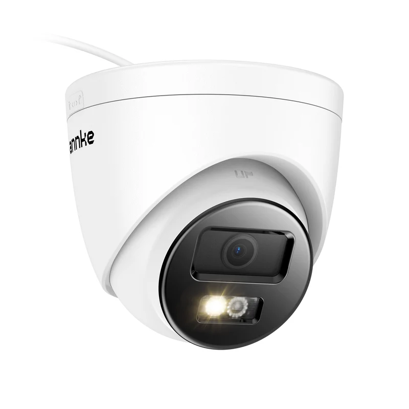 ANNKE Telecamera di Sicurezza PoE 12MP Esterno, Grandangolare 2,8 mm, Rilevamento persone/veicoli, Dual-Light, microfono, WDR 120 dB, 3D DNR, IP67, scheda SD fino a 512 GB