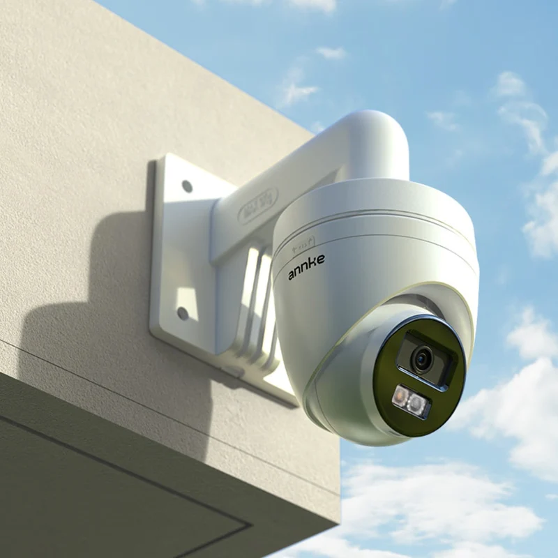 Staffa di montaggio per telecamera di sicurezza, in metallo resistente, installazione a parete o soffitto, per telecamere turret, dome e bullet, compatibile con telecamere di sicurezza standard