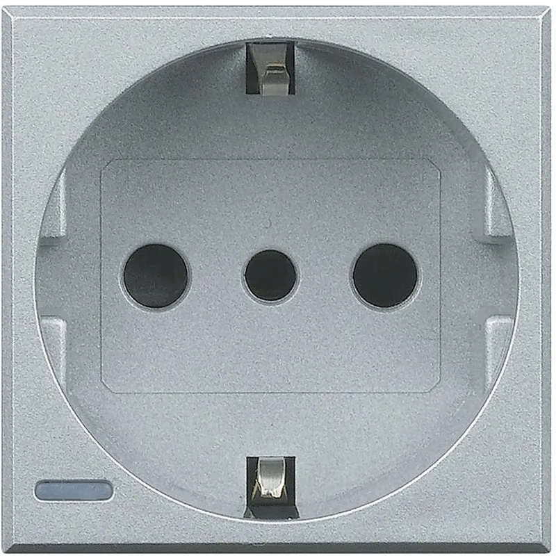 Presa P30 2P+T 16A Standard Tedesco Bticino Axolute Tech/Antracite/Bianco – HC/HD/HS4140