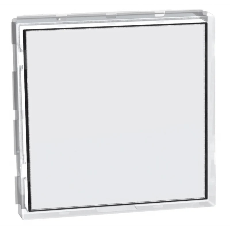 Pulsante con Targa Portanome LED 1P NO 3A Bticino MatixGO 2 Moduli – J4040