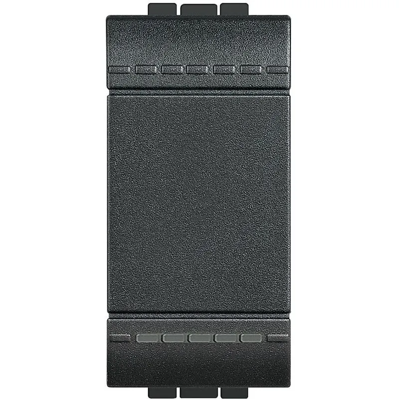 Pulsante 1P NO 10A Bticino Living Light Antracite – L4005N