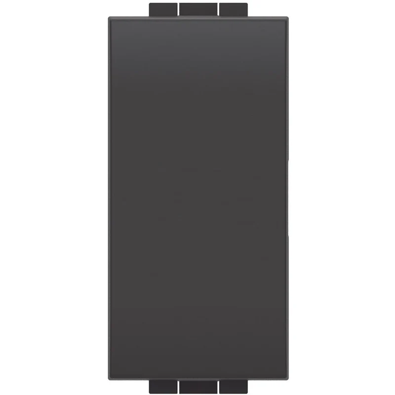 Pulsante Doppio 1NO+1NO 10A Bticino Living Light Antracite – L4036N