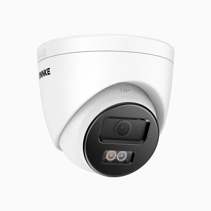 C1200 - Telecamera IP PoE esterno 4K 12MP, visione notturna a colori e IR, Rilevamento umano e veicolare, H.265+, Microfono integrato, Supporto Scheda MicroSD, IP67