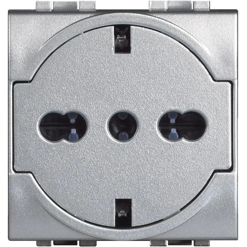 Presa Bipasso Flat Bticino Living Light Tech 2P+T 16A – NT4140/16F