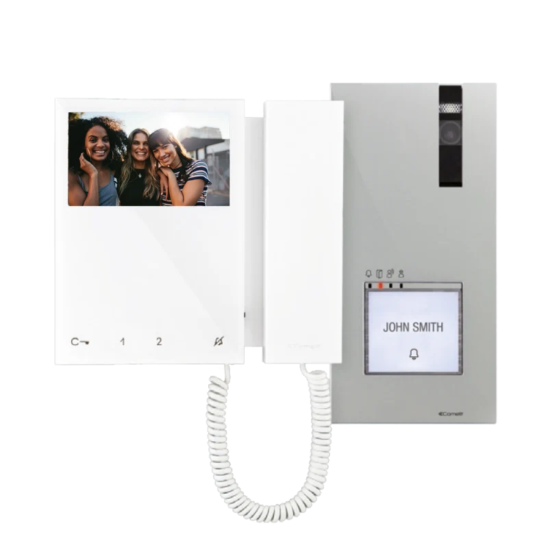 Kit Videocitofonico Monofamiliare Quadra e Mini Comelit – 8461M