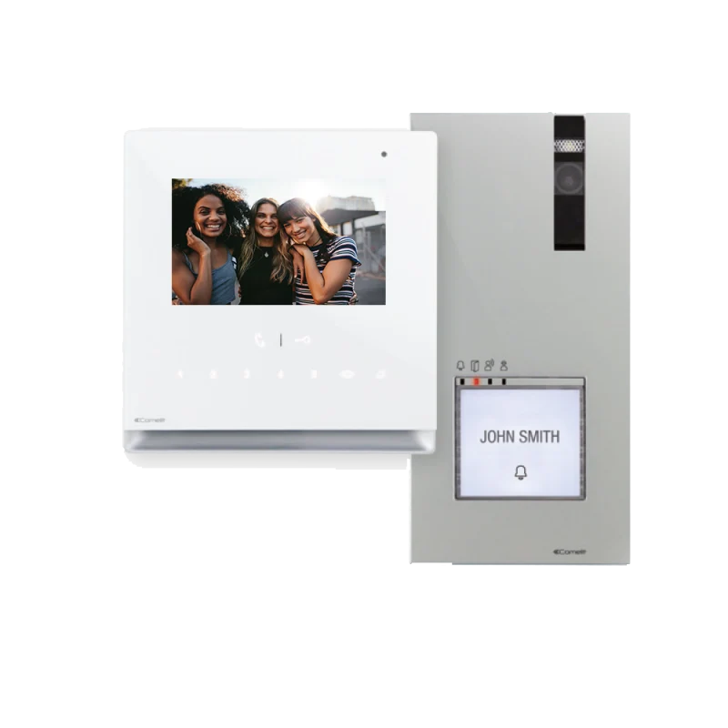 Kit Videocitofonico Monofamiliare Quadra e Icona Comelit – 8461I