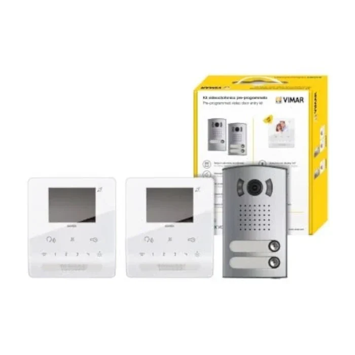 Kit Videocitofonico Bifamiliare Vimar Elvox Tab – 7539/E2