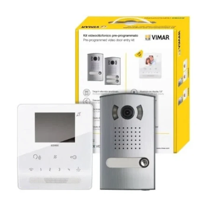 Kit Videocitofonico Monofamiliare Vimar Elvox Tab – 7539/E