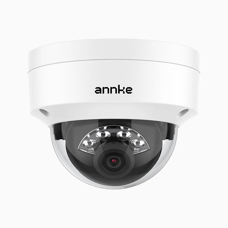 C500D - Telecamera IP antivandalo PoE esterno 3K, visione notturna a colori e IR, 3072 × 1728 a 20 fps, rilevamento intelligente di persone e veicoli, microfono integrato, IP67