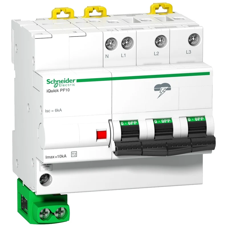 Interruttore SPD Integrato Schneider iQuick 3P+N 5kA – A9L16618