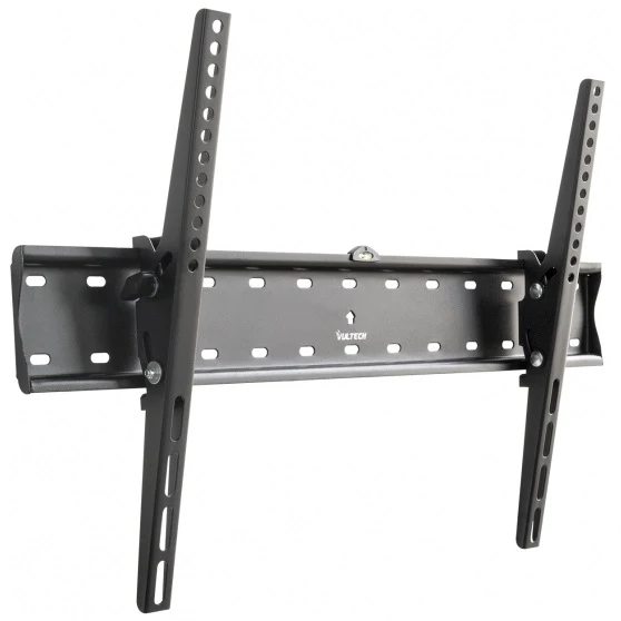 Vultech Pro Staffa Fissa Tv Monitor Parete Supporto Braccio Inclinabile 32"-75"