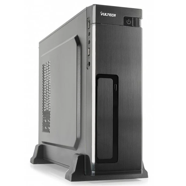 Vultech Case Mini Middle Tower Micro Atx Alimentatore Psu Incluso Usb Sd Rev 2.3
