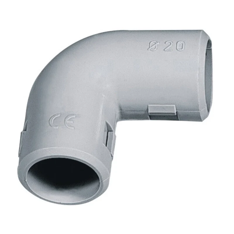 Ec Curva 90 Ispezionabile Reversib Ø 20 mm da Elettrocanali