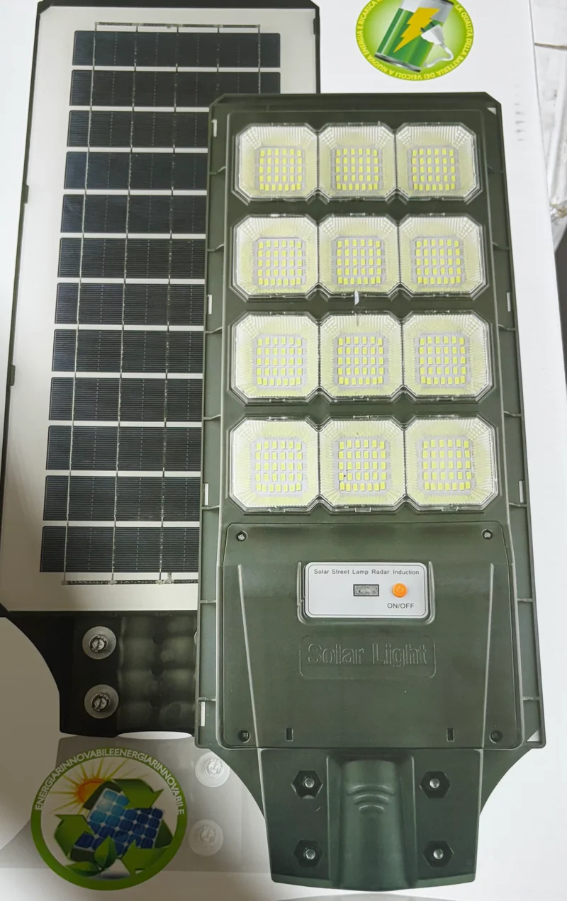 Lampione solare 800w