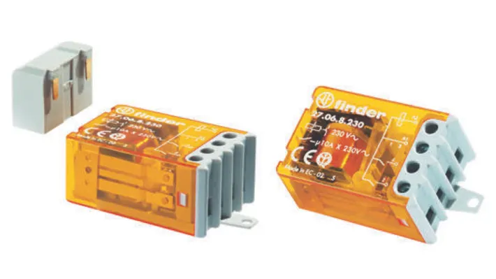 Relè di Potenza DPST 230V 10A da Pannello Finder – 27.05