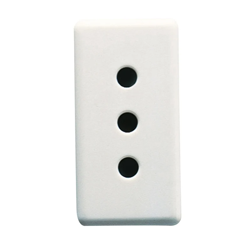 Presa Standard Italiano P11 Gewiss System White 2P+T 10A – GW20201