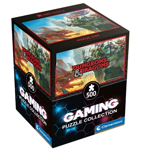 Clementoni Puzzle Dungeons and Dragons V2 500 Pezzi Puzzle Adulti