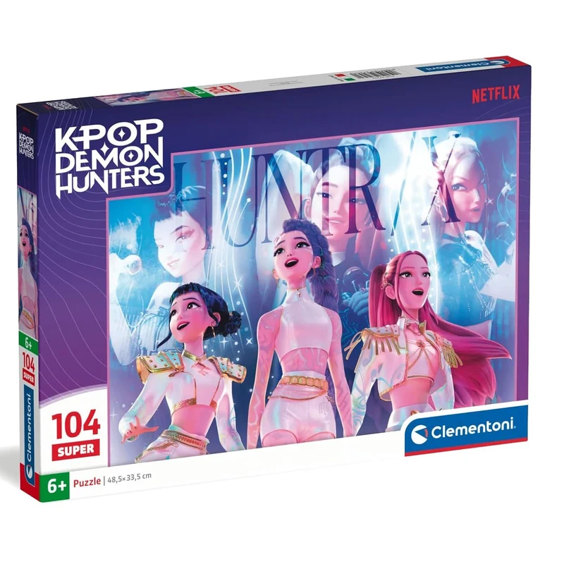 Clementoni Puzzle KPop Demon Hunters Huntrix White Dress 1000 Pezzi Puzzle Adulti + Poster Incluso (Copia)